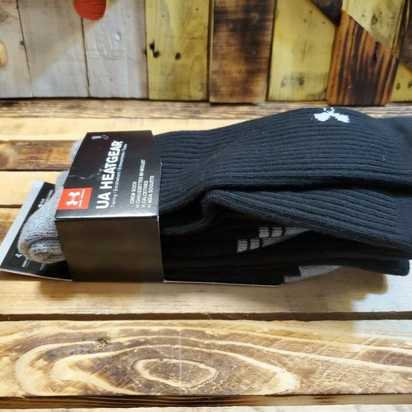 UA Heatgear Crew Sock Mens Medium - Picture 4 of 5